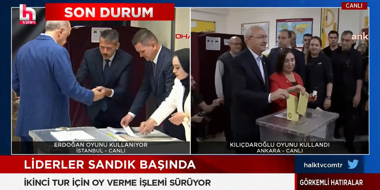 Seçimin İki Adayı Oylarını Kullandı
