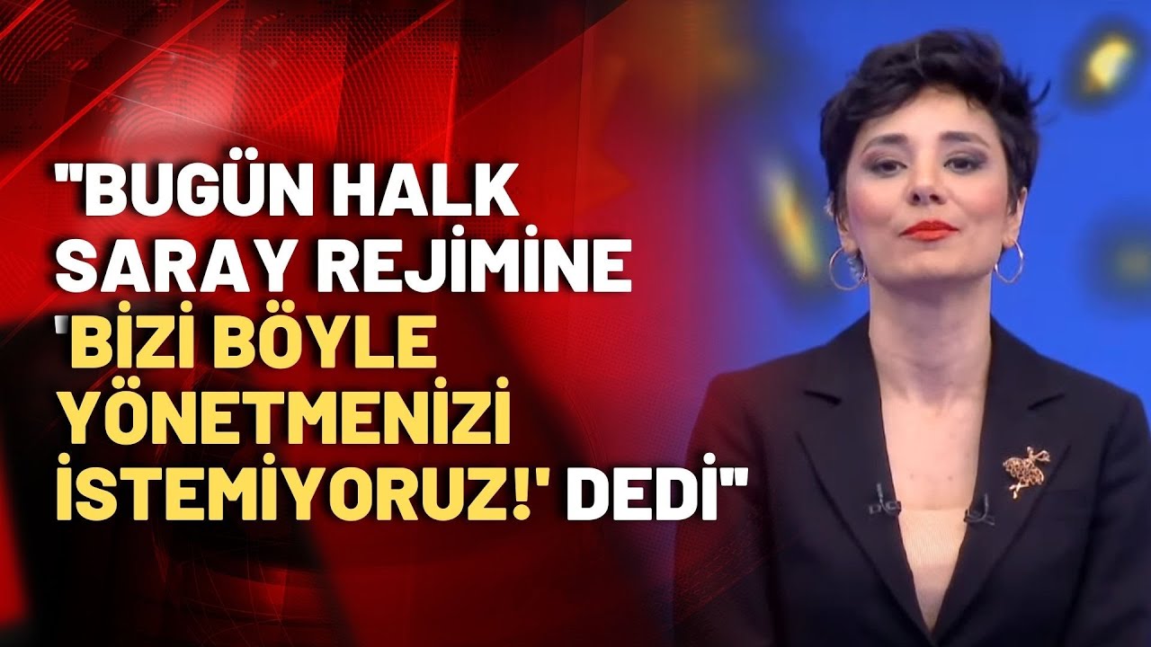 Şule Aydın: Bugün milyonlarca insan bu ülkede 'Sizin bizi böyle yönetmenizi istemiyoruz' dedi!