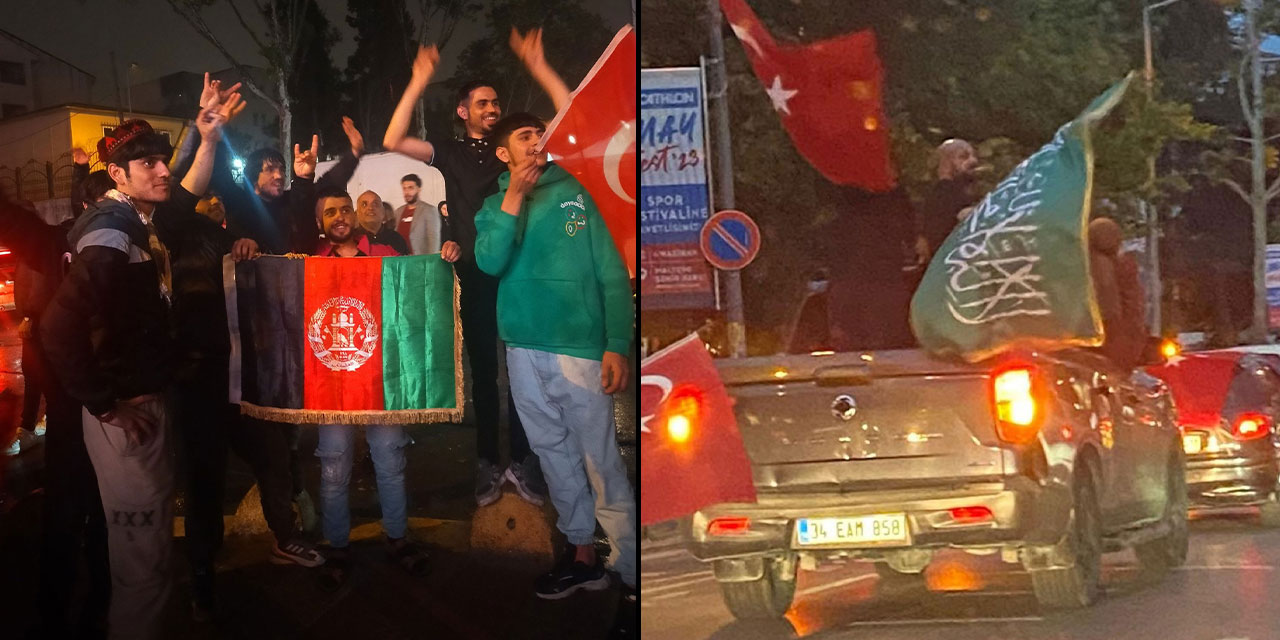 Geceye Damga Vuran İki Fotoğraf: Erdoğan'ın Kazanmasını Böyle Kutladılar
