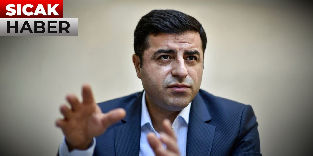 Selahattin Demirtaş: Aktif Politikayı Bırakıyorum
