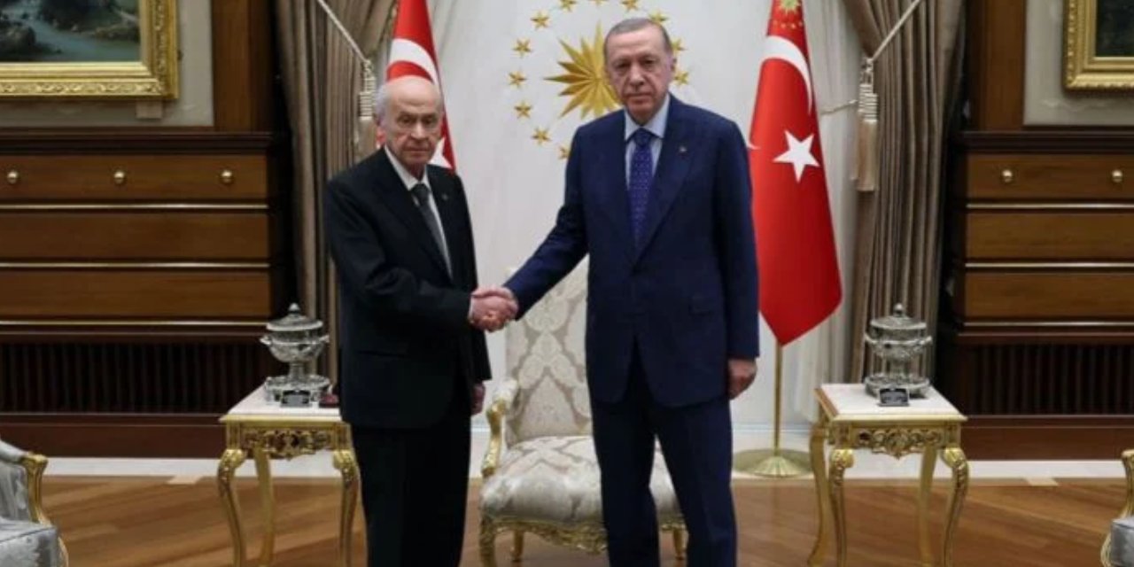 Erdoğan ile Bahçeli Görüştü