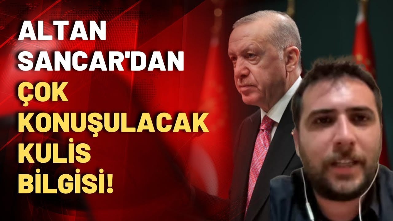 Altan Sancar'dan kulis bilgisi! Erdoğan rakip olarak kimi seçti?
