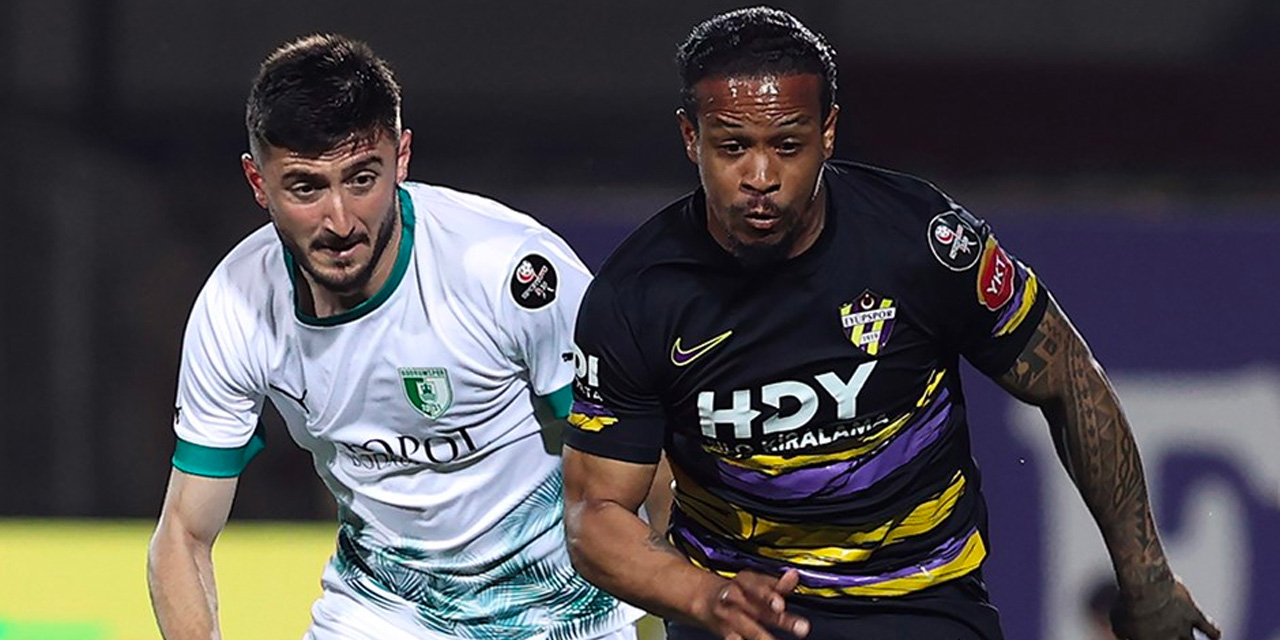 Eyüpspor uzatmalarda yıkıldı! Bodrumspor adını finale yazdırdı...