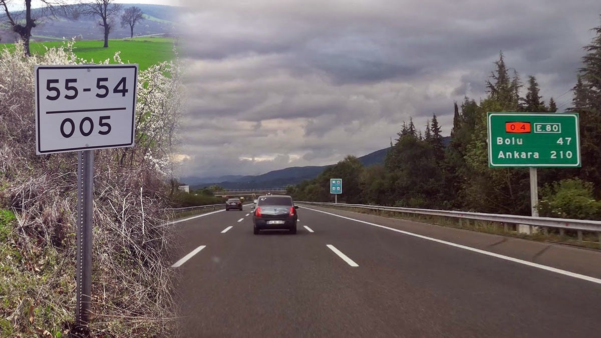 Kimse farkında değil: Yol kenarındaki küçük beyaz tabelalar hayatınızı kurtarıyor!