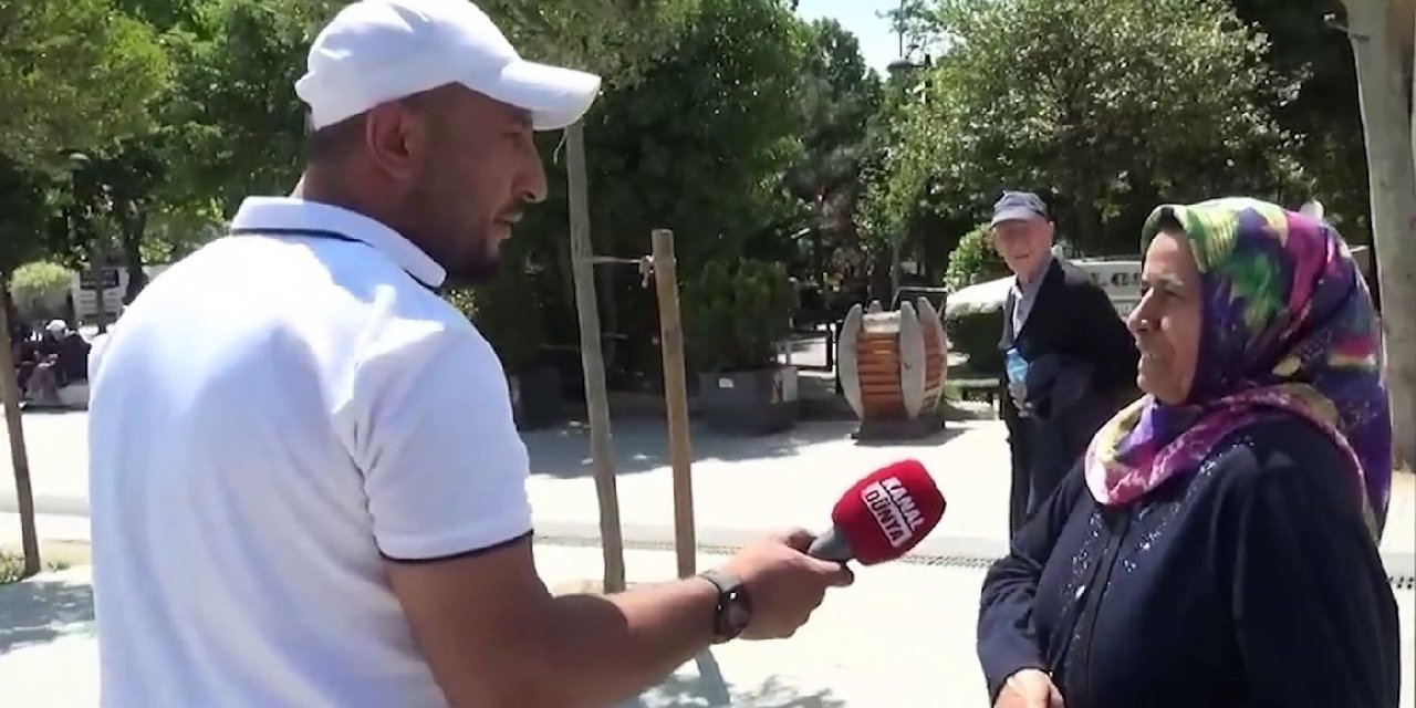 Sokak röportajında yurttaşın Kılıçdaroğlu sözleri: 'Başörtünüzü indireceğim' diyordu
