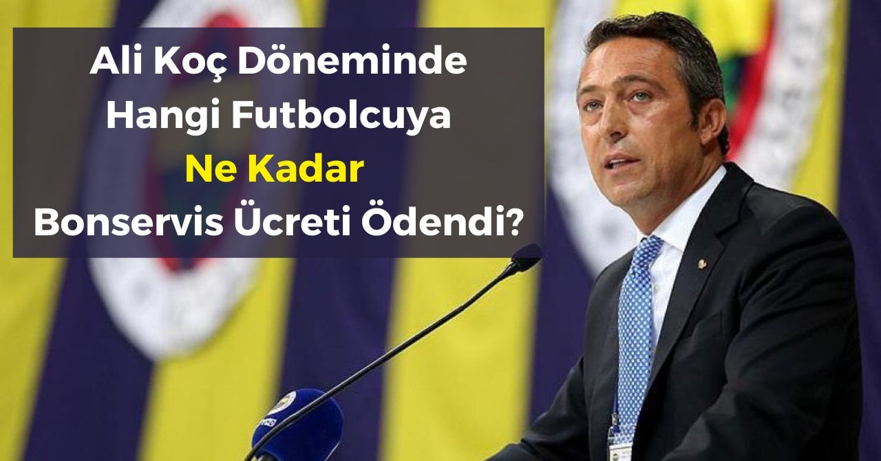 5 Yılda Fenerbahçe'nin Transferde Ödediği Bonservis Ücreti Dudak Uçuklattı!