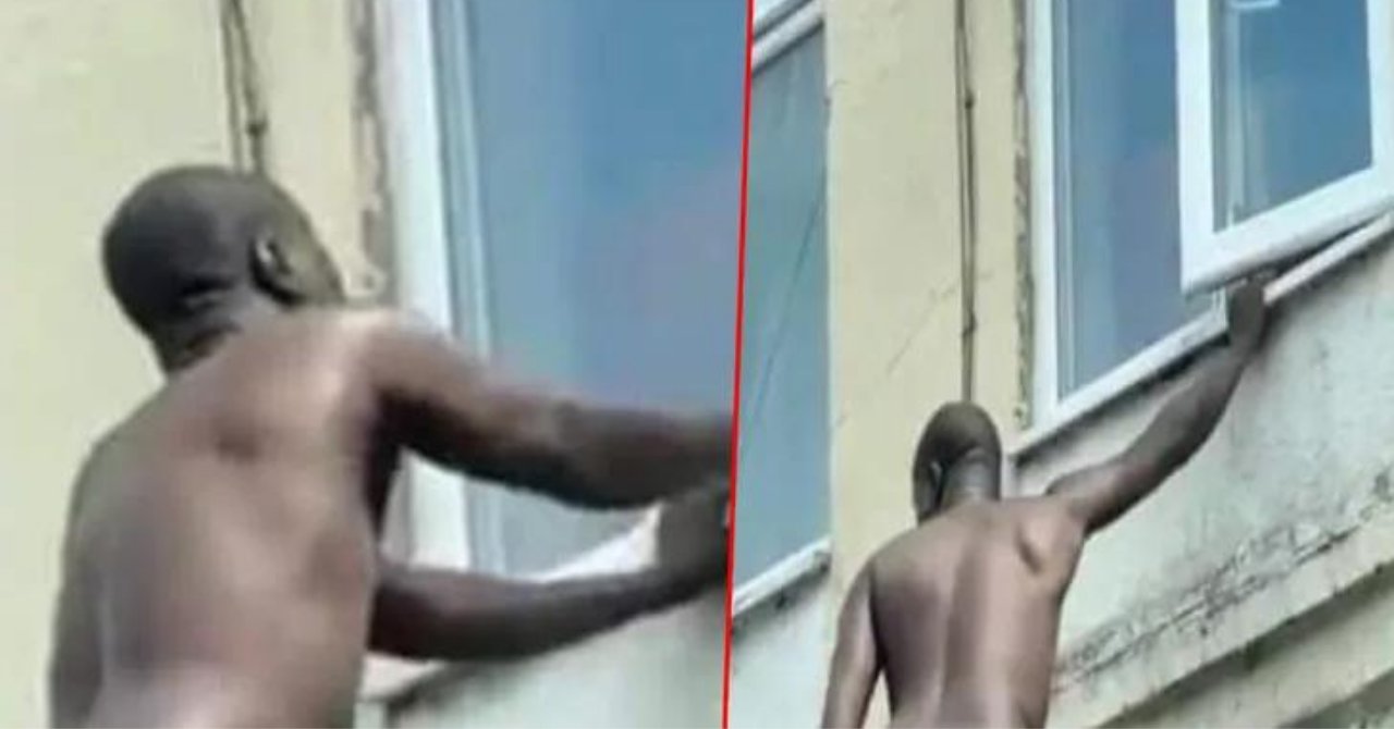 Yasak Aşk Acı Bitti! Sevgiliyle Evde Basılan Adam Çareyi Camdan Dışarı Çıkmakta Buldu