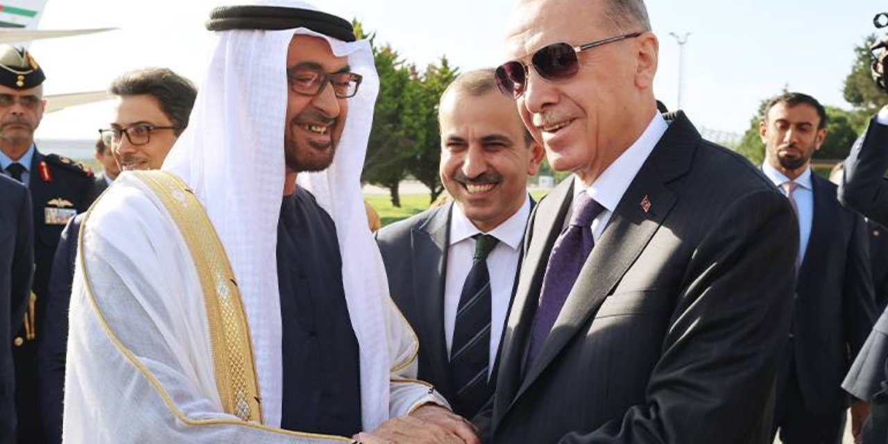 Erdoğan BAE Devlet Başkanı ile Görüştü