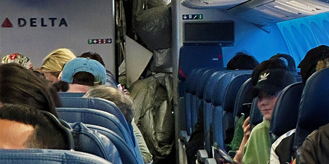 Uçakta ortalık karıştı... İkram personelinin bir anlık hatası ortalığı birbirine kattı, bir kişi yaralandı