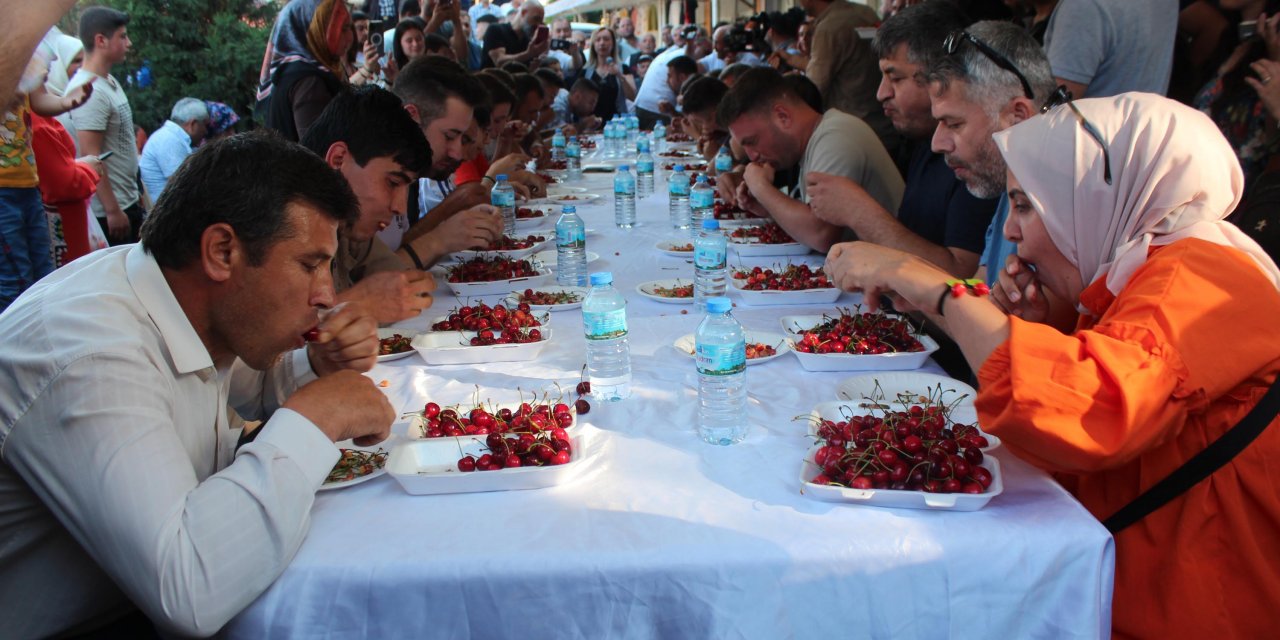 10 Dakikada 2 Kilo Kiraz Yedi, Televizyon Kazandı