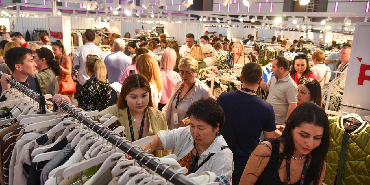 40 ülkeden 6 bin tekstilci Antalya’da buluştu! Rus tekstilciler akın etti...