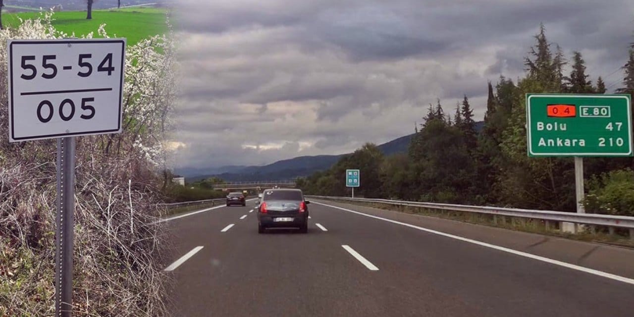 Kimse farkında değil: Yol kenarındaki küçük beyaz tabelalar hayatınızı kurtarıyor!