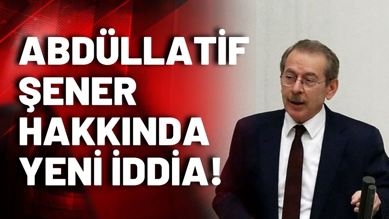 Abdüllatif Şener hakkında yeni iddia! Şener gözünü rektörlük makamına dikti!