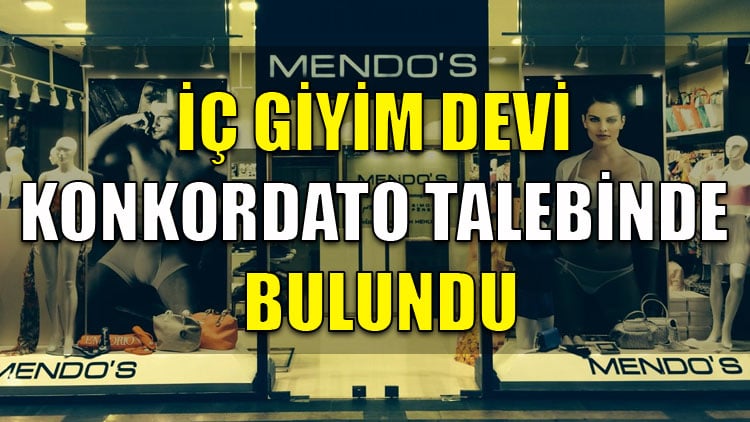 İç giyim devi, konkordato talebinde bulundu