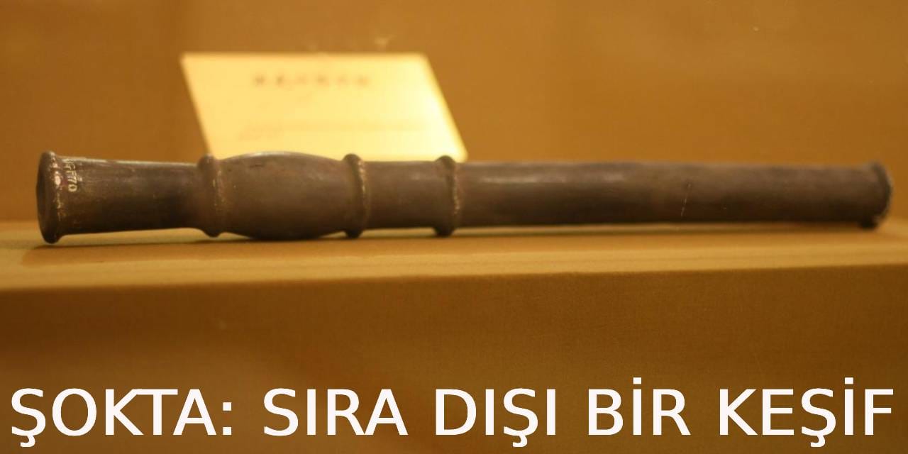 Bitpazarından 600 TL'ye satın alınan ve bahçe süsü olarak kullanılan parça meğer  ortaçağdan kalma el topuymuş: Sıra dışı keşif