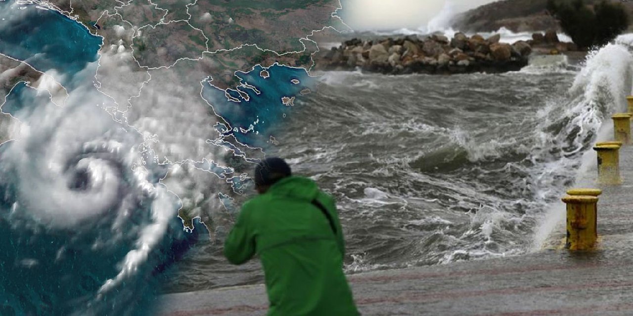 Türkiye'nin 3 Bölgesine Okyanus Tipi Kasırga Uyarısı!