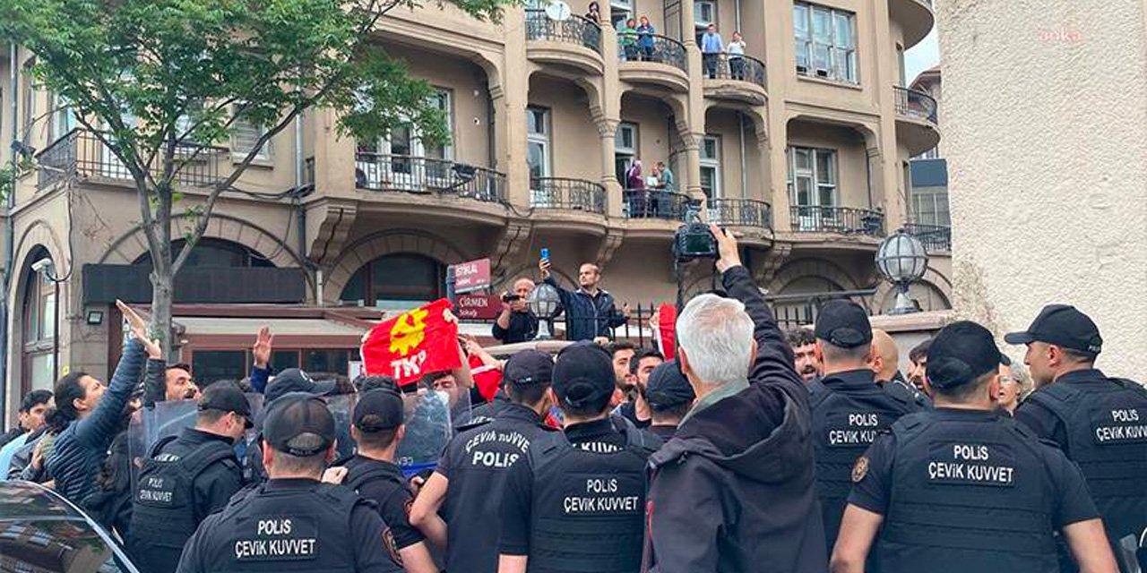 TKP'den Merkez Bankası önünde eylem: Gözaltılar var!