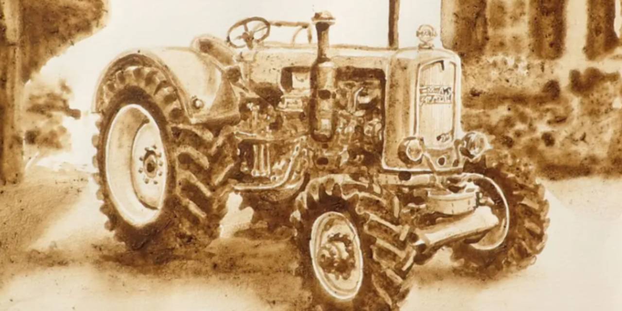 Tabloları için Kullandığı Malzemeye İnanamayacaksınız!