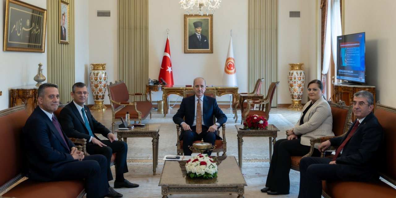 CHP'den Numan Kurtulmuş'a Can Atalay Ziyareti