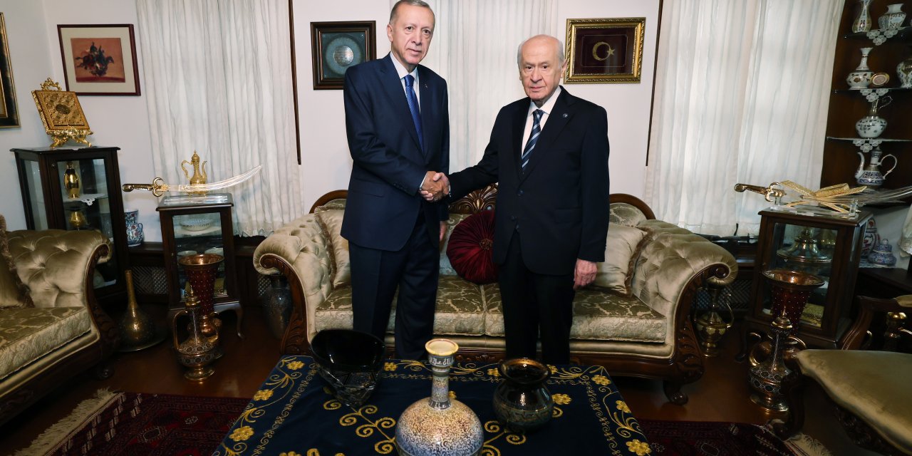Erdoğan ve Bahçeli Görüştü