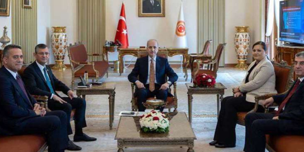 TBMM Başkanı Kurtulmuş, CHP Heyetini Kabul Etti