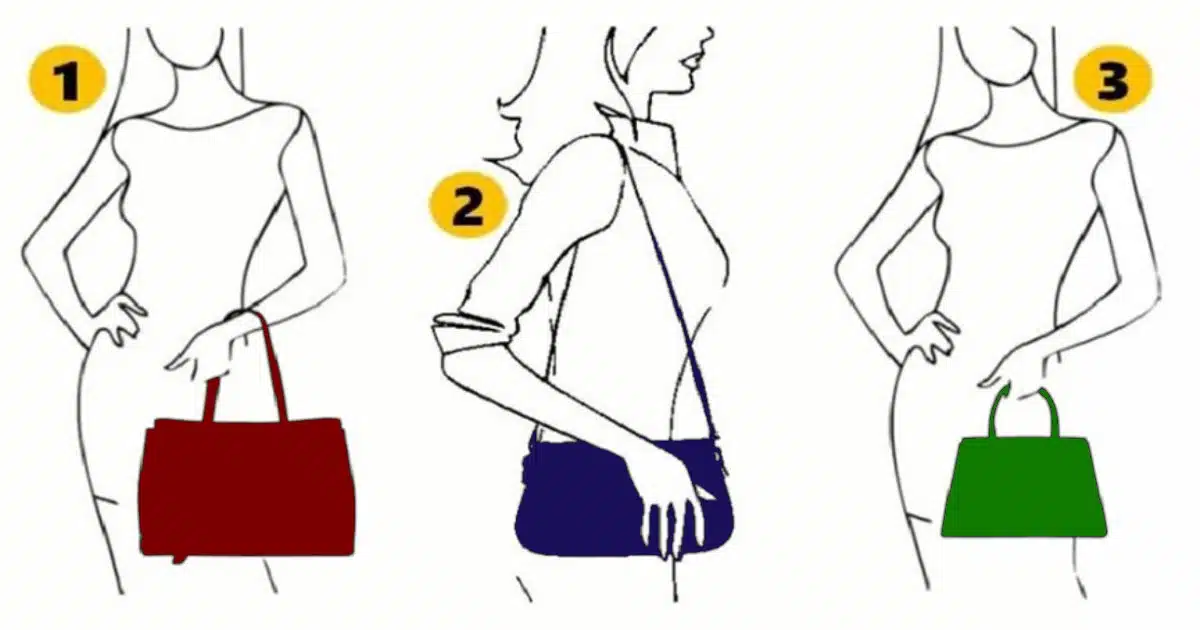 Çantayı dirseğinde mi tutuyorsun? Omuzlarında mı veya elinizde mi? Çantanı tutuş şeklin senin hakkında ne söylüyor?