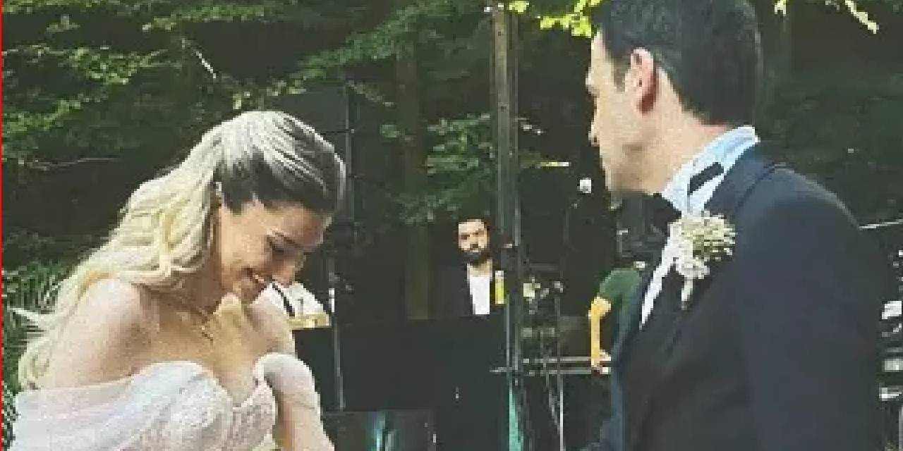 Ünlü oyuncu evlendi: İşte düğünden kareler...