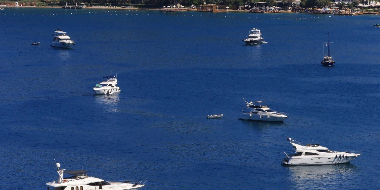 Bodrum'da Milyon Dolarlık Yat hareketliliği