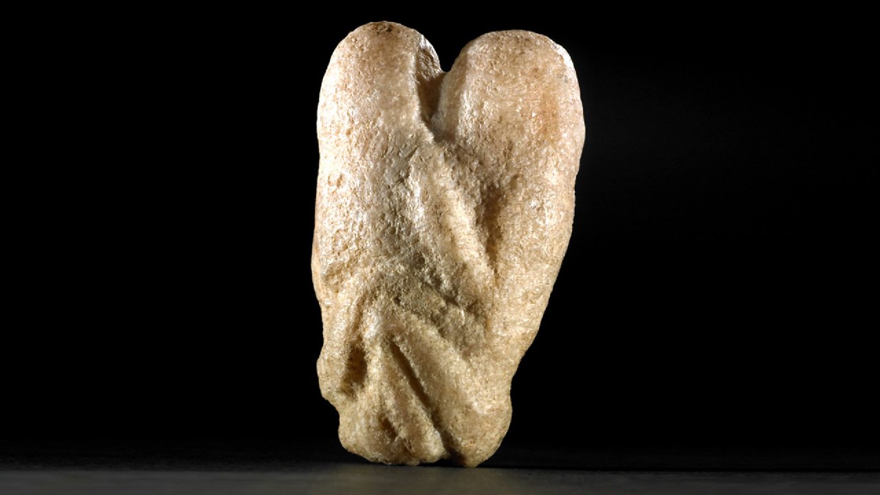 Yüzyüze Sevişen İki Çifti Gösteren Ain Sakhri Aşıklar Heykelciği, Dünyanın En Eski Eşcinsellik Tasviri... Tam 11 Bin Yaşında!