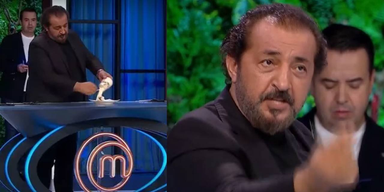 Olay bölüm...MasterChef All Star'da Mehmet Şef çok sinirlendi: Azize'nin tatlısını döktü
