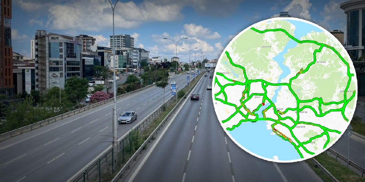 İstanbul Trafiği 'Göz Yaşarttı'