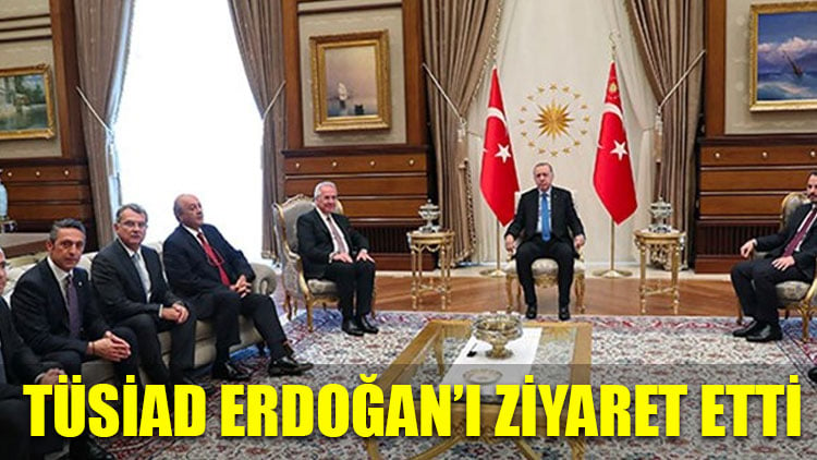 TÜSİAD Erdoğan'ı ziyaret etti