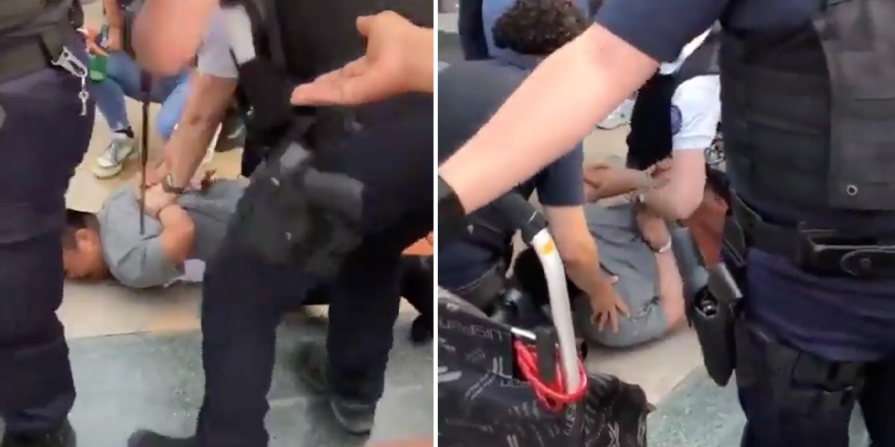 Fransız polisinden down sendromlu gence ters kelepçe!