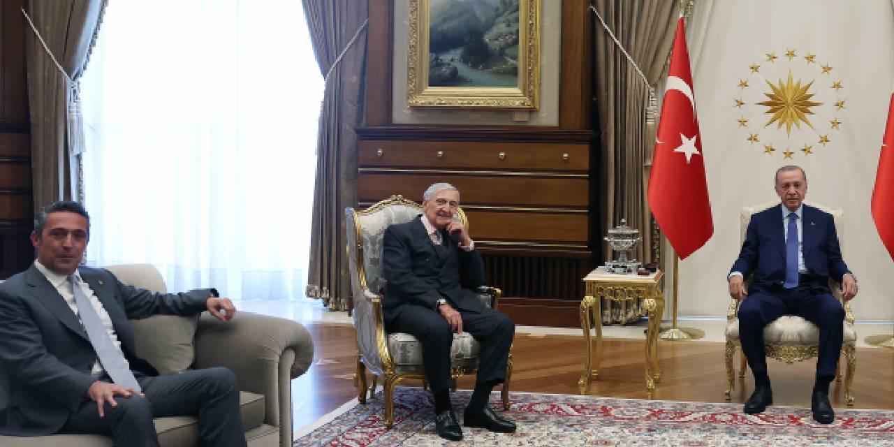 Ali Koç ve Rahmi Koç Saray'da