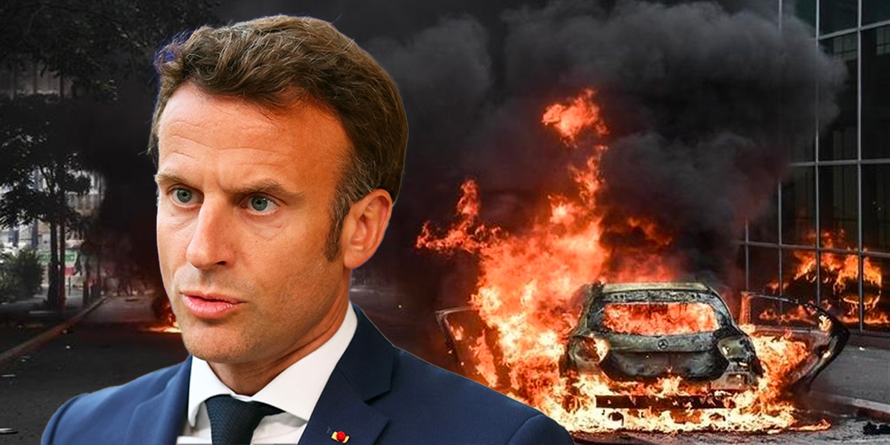 Macron’dan sosyal medya çıkışı: İşler çığırından çıktığında keseriz