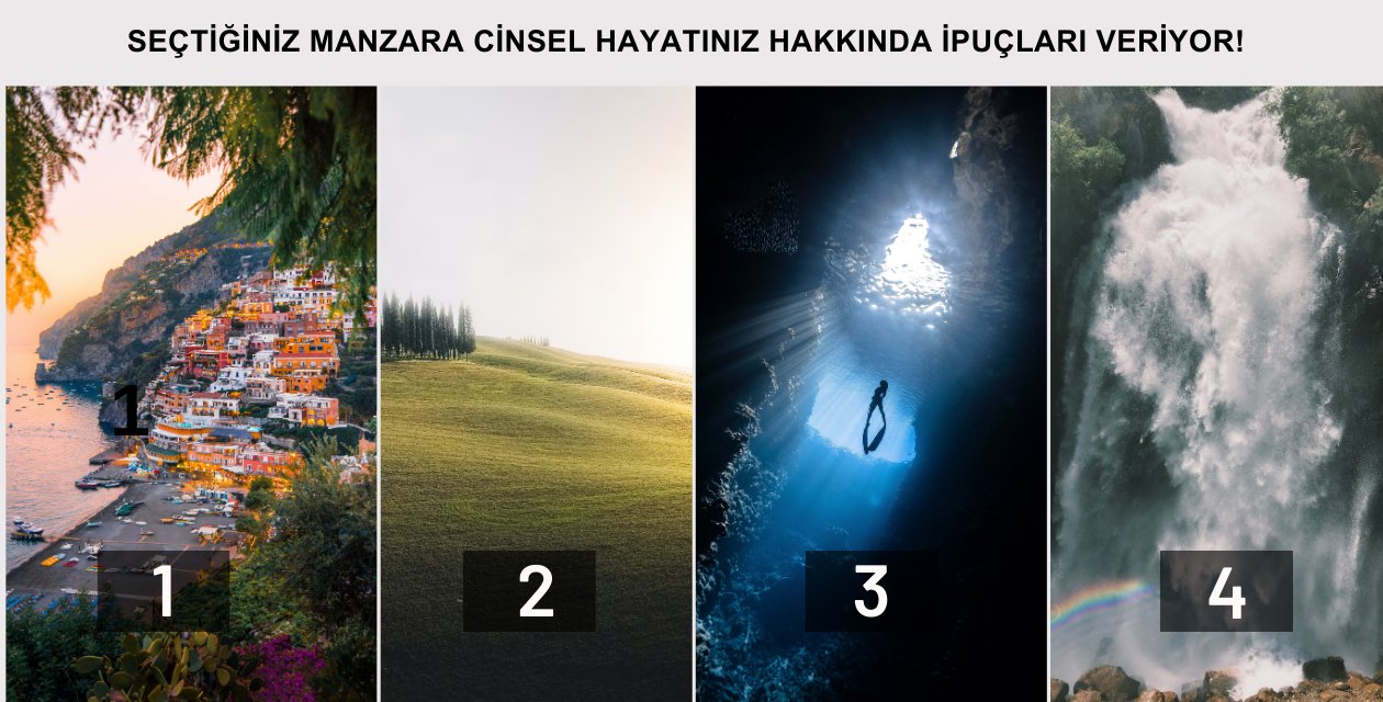 Seçtiğiniz Manzara Resmi Cinsel Hayatınız Hakkında İpuçları Veriyor!
