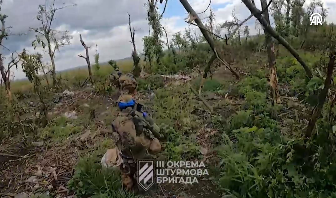 Rus ve Ukrayna askerlerinin sıcak çatışma anları böyle kaydedildi