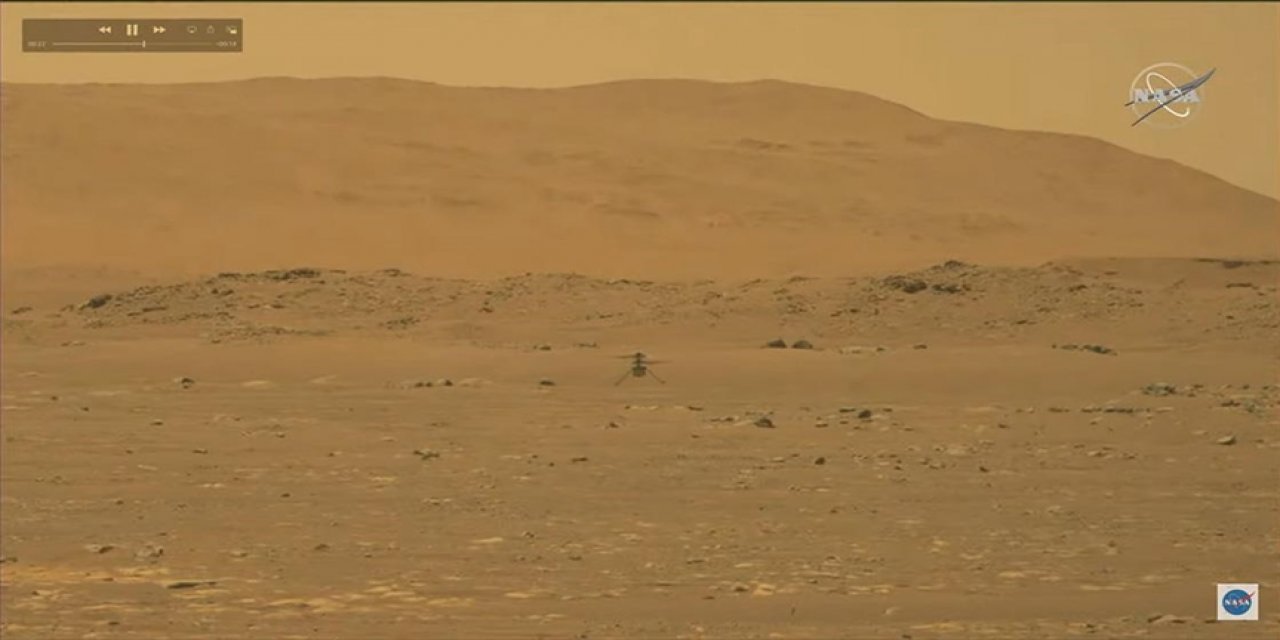 Mars'ta Bulunan Helikopter 63 Gün Sonra Nasa'yla İletişime Geçti