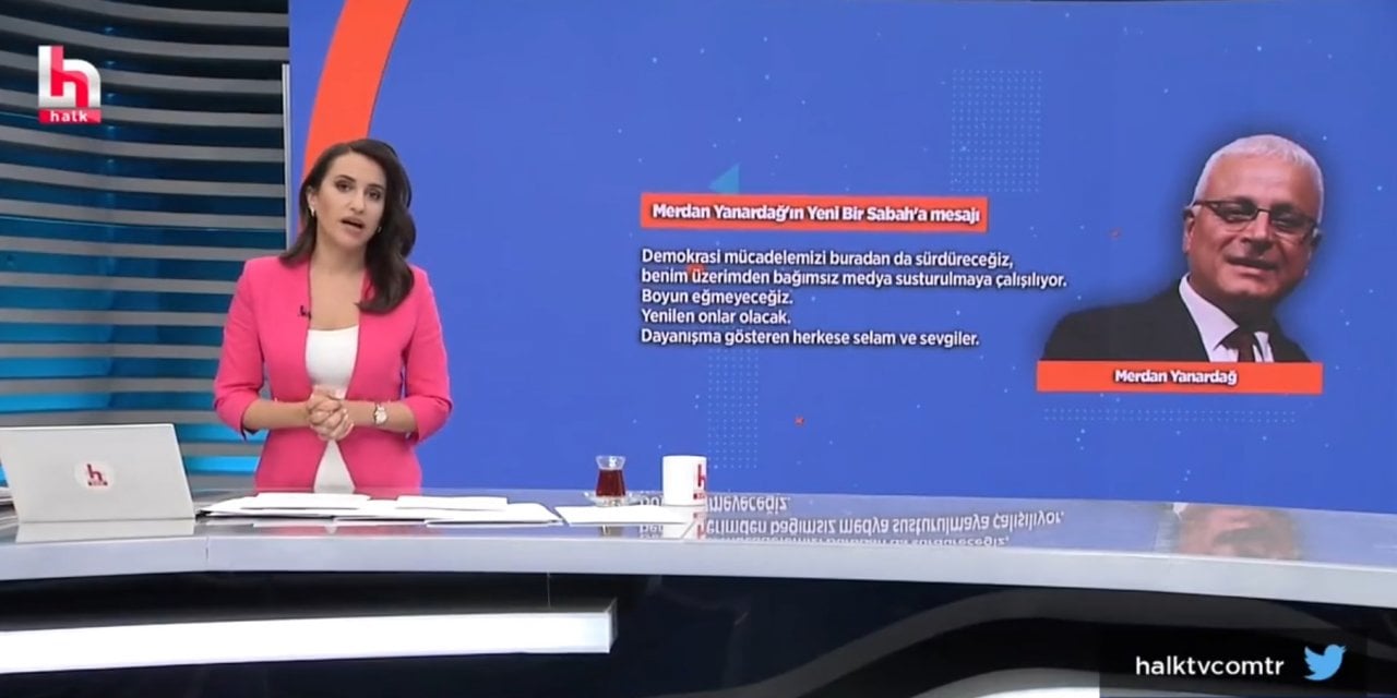 Merdan Yanardağ'dan Halk TV'ye Mesaj