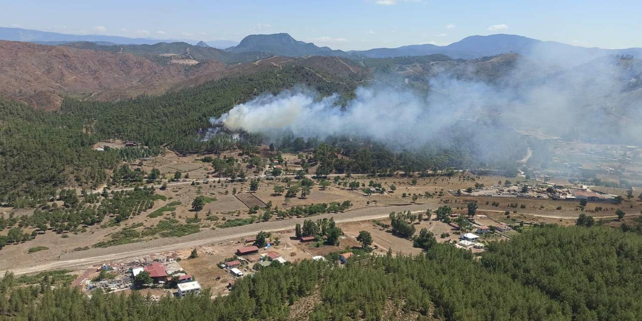 Marmaris'te İki Ayrı Noktada Orman Yangını