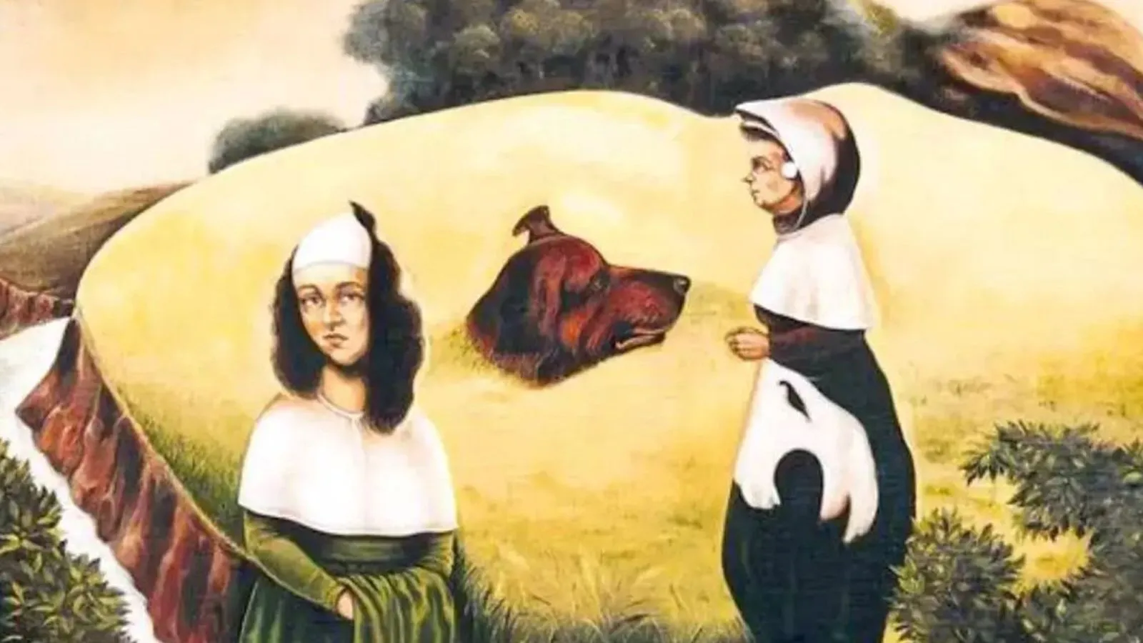 Baktıkça kafayı yedirten resim: İlk ne görüyorsun? Zekanı ortaya çıkarıyor!