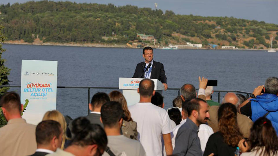 Beltur Otel Büyükada Açılışını Ekrem İmamoğlu Yaptı! Tesisin İBB'ye Geçiş Hikayesini Anlattı
