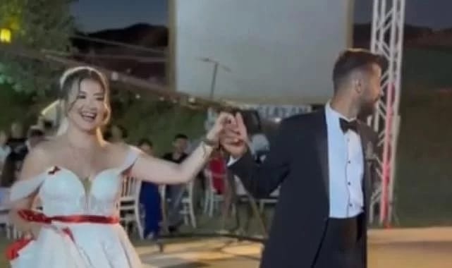 Düğünde orkestra şoku; müziği kesti araç plakası anons etti