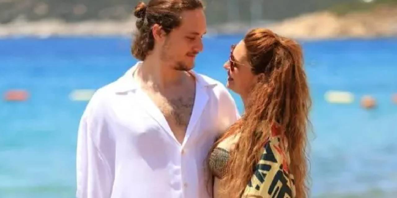 Ünlü isim kendisinden 22 yaş küçük sevgilisiyle poz verdi