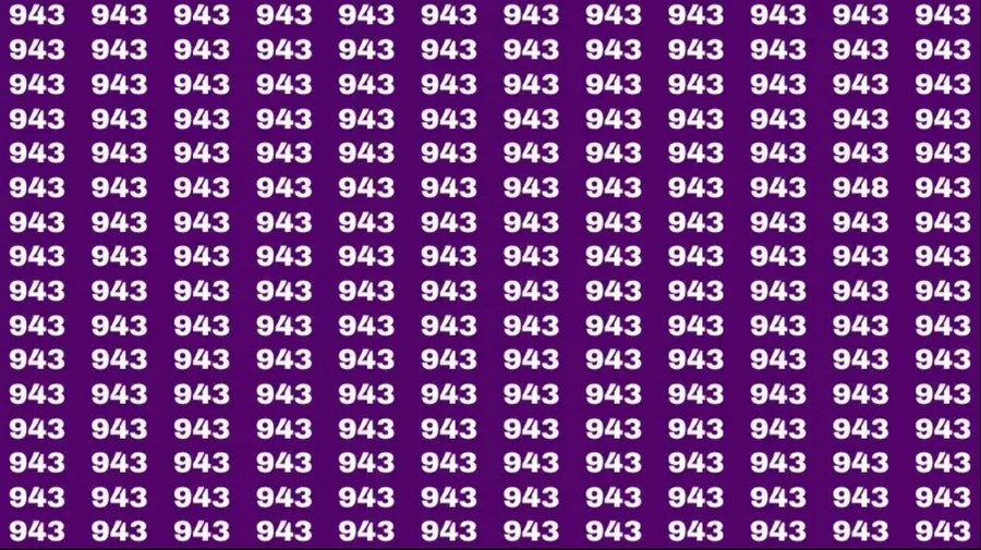 Cumartesi gününün çıldırtan bulmacası! Üstün zekalılar 8 saniyede farklı rakamı bulabiliyor