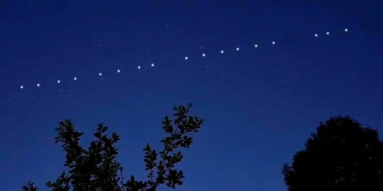 Starlink uyduları Türkiye'de görüldü