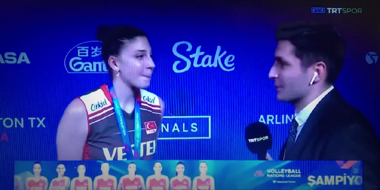 İlkin Aydın'ın TRT Spor muhabirine verdiği cevap çok konuşuldu: Nasıl bir soru bu?