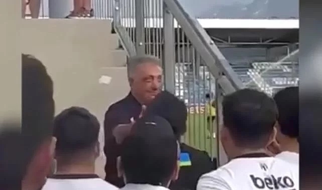 Beşiktaşlılar Ahmet Nur Çebi'yle buluştu: Zaha'yı getirin Fener'e çalım atalım