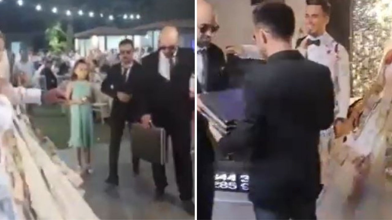 Damadın arkadaşlarından takı töreninde '1 milyon TL' şakası