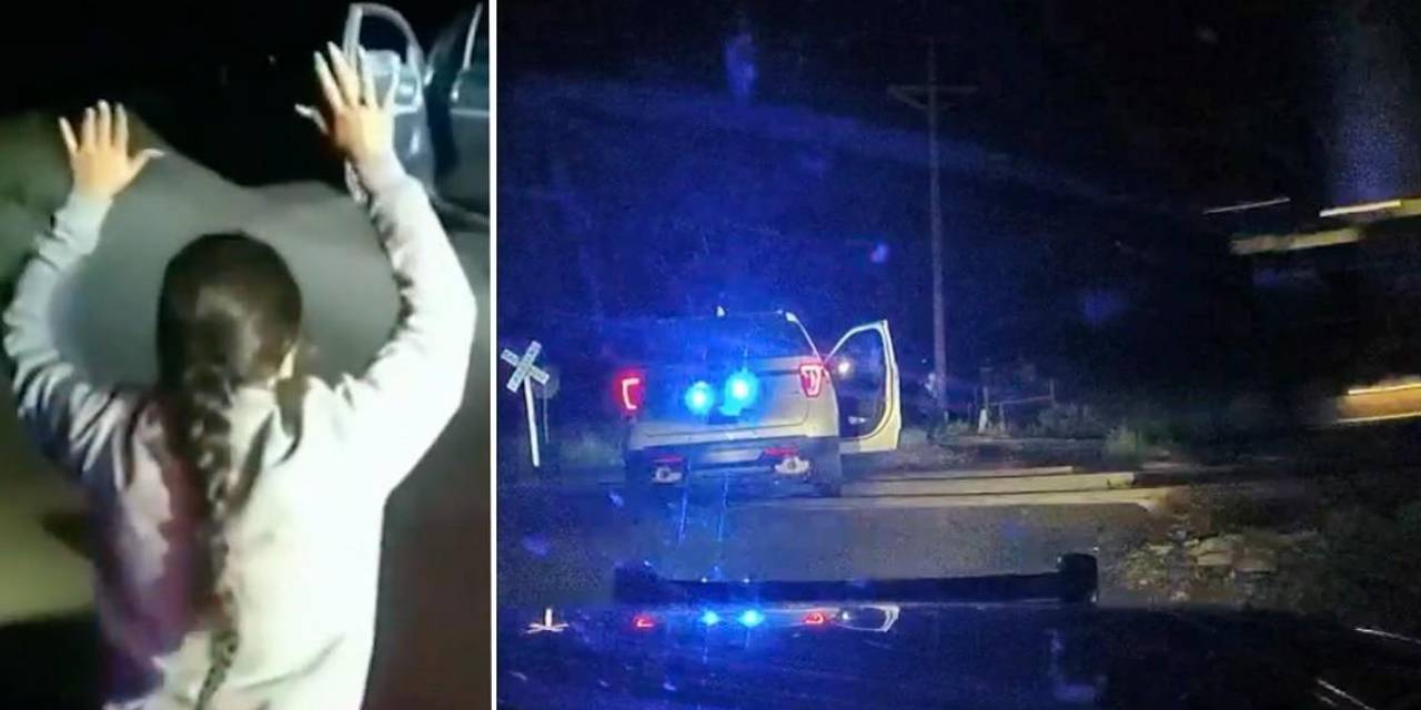 Böyle Polis Vahşeti Görülmedi... Tutukladığı Kadını Koyduğu Araca Tren Çarptı